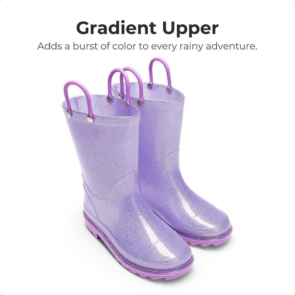 Glitter Rain Boots