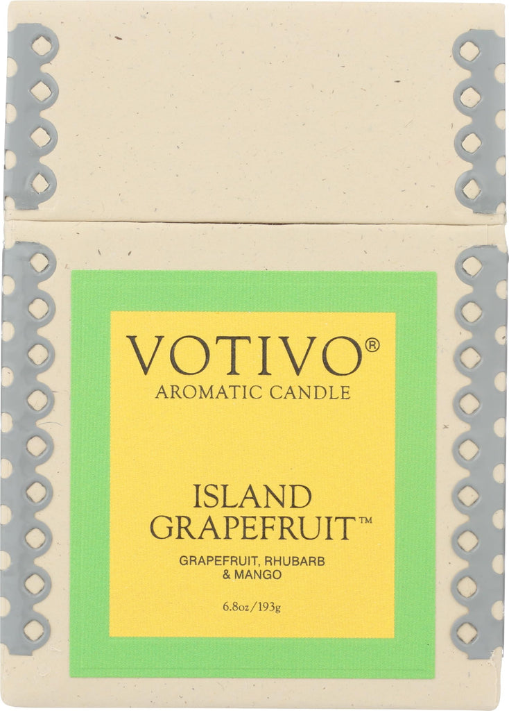6.8oz Aromatic Candle-Island Grapefruit