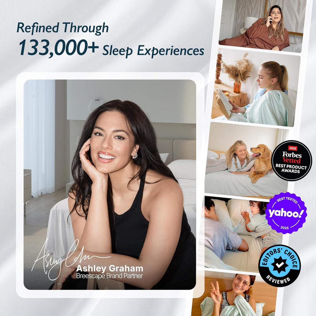 Cooling Comforter Blanket - BlendTek Q-Max>0.46 Tech, Cooling Blanket for Hot Sleepers & Night Sweats Relief