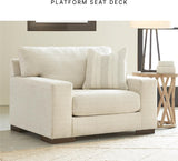 Modern Lounge Chair — Beige