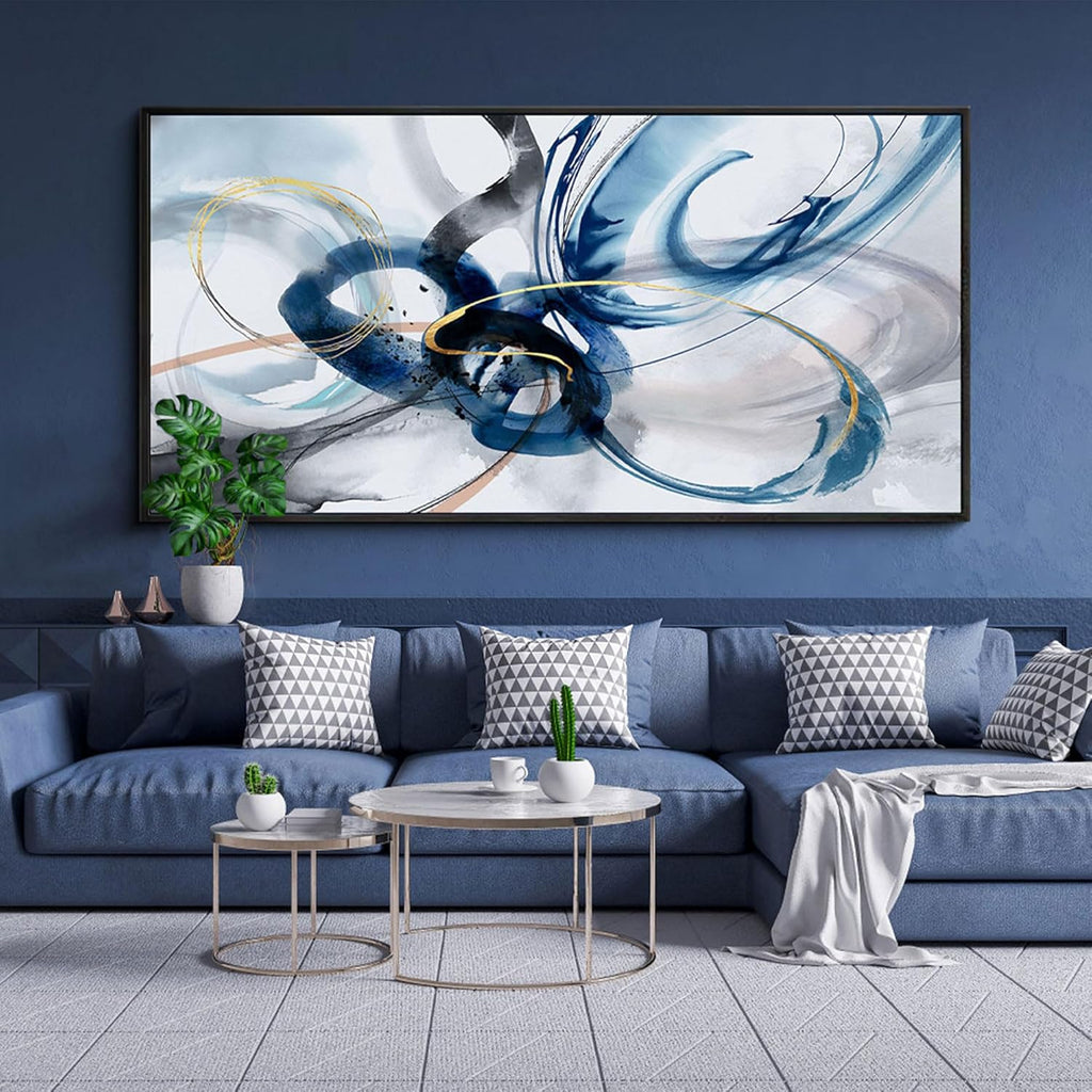 Extra Large Wall Art - Abstract Huge Canvas Picture Wall Decor Living Room Oversized Artwork for Walls Bedroom Office
