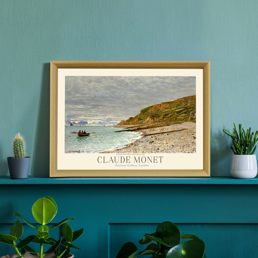 Claude Monet Museum Gallery Exhibition Poster - Art Works Prints, Vintage Print Wall Decor (Collection 1) - 18x24