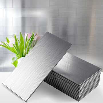 100-Pack Peel and Stick Backsplash Tile,3" x 6" Subway Tile