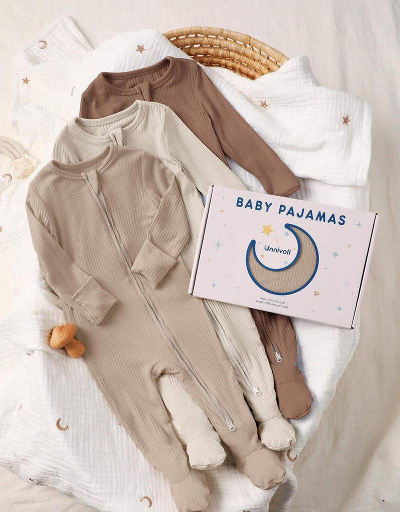 Viscose Bamboo Baby Pajamas Baby Sleepers Baby Boys Girls Clothes