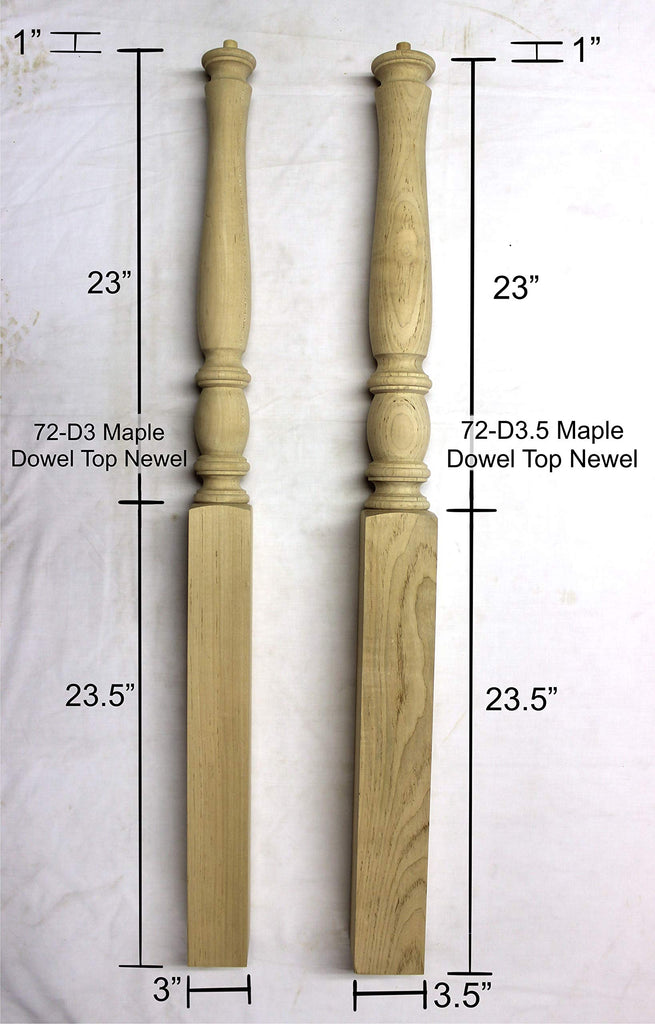Maple 7786, Right Hand Gooseneck 2 Rise with Cap, 6701 Series Rail Fitting