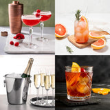 Portable Ice Maker with Scoop & Basket - Ice Maker with LED Control Panel & 1 Quart Water Tank- Ice Cube Maker