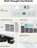 8000 Btu Portable Air Conditioners, 3 in 1 Portable AC with Cool, Dry, Fan Modes
