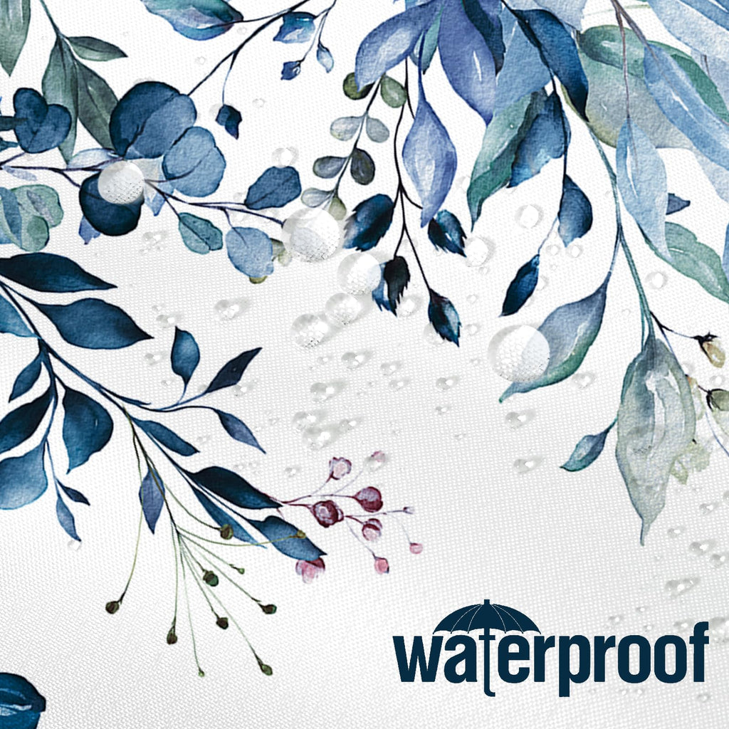 Small Stall Eucalyptus Shower Curtain 36 x 72 Inch, Half Narrow Size
