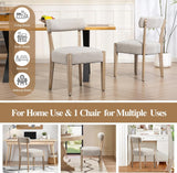 Dining Chairs Set of 2,Mid Century Modern Dining Chair Set