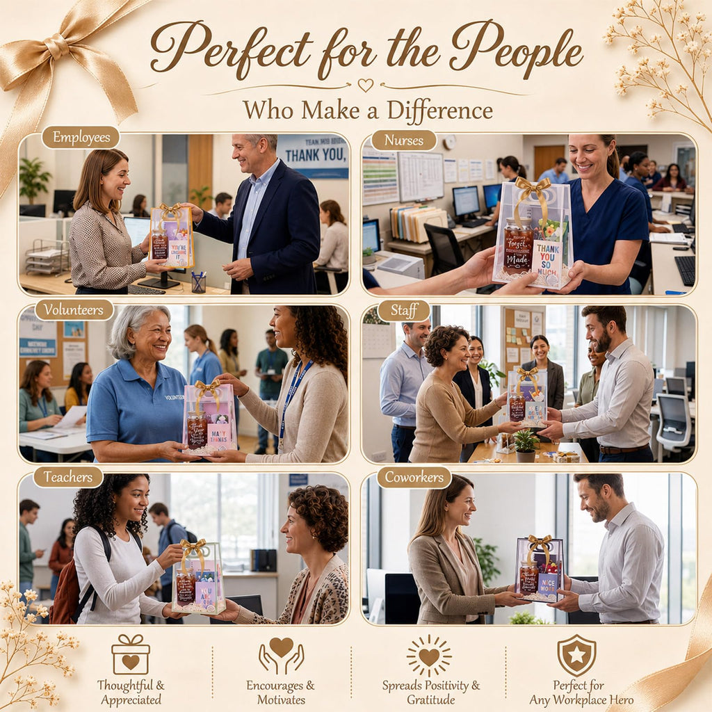 6 Sets/54 Pcs Employee Appreciation Gift Set Bulk, Ready-to-gift
