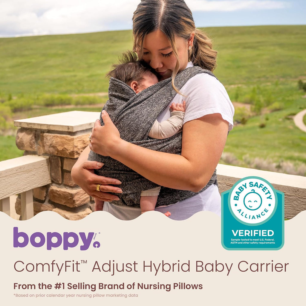 ComfyFit Adjust Baby Carrier, Secure Hybrid Wrap, Newborn to Toddler