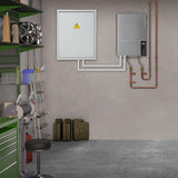 36kW Tankless Electric Water Heater 240V, Instant On-Demand Endless Hot Water, Up to 8.7 GPM