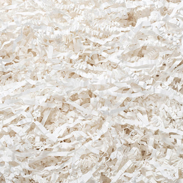 2 LB Crinkle Cut Paper Shred White Shredded Paper for Gift Box