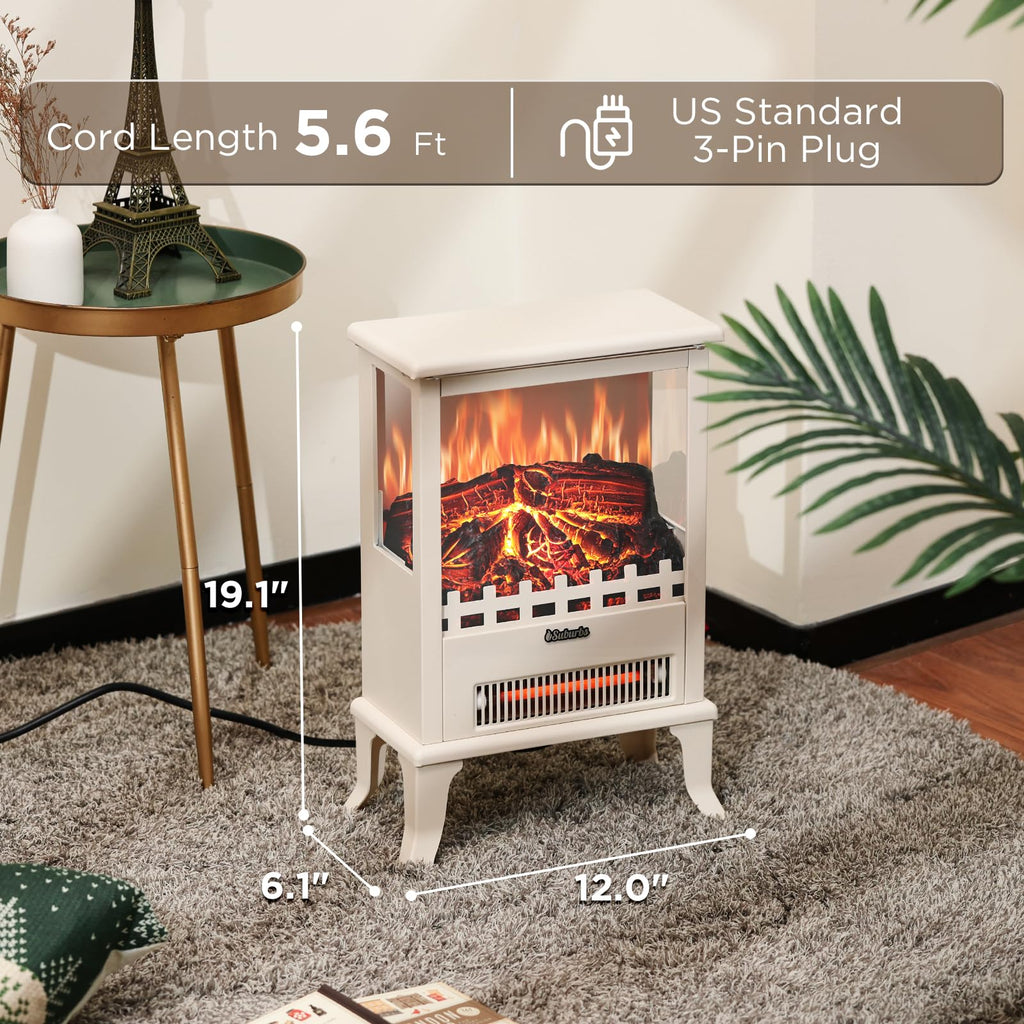 Suburbs TS17Q Infrared Electric Fireplace Stove