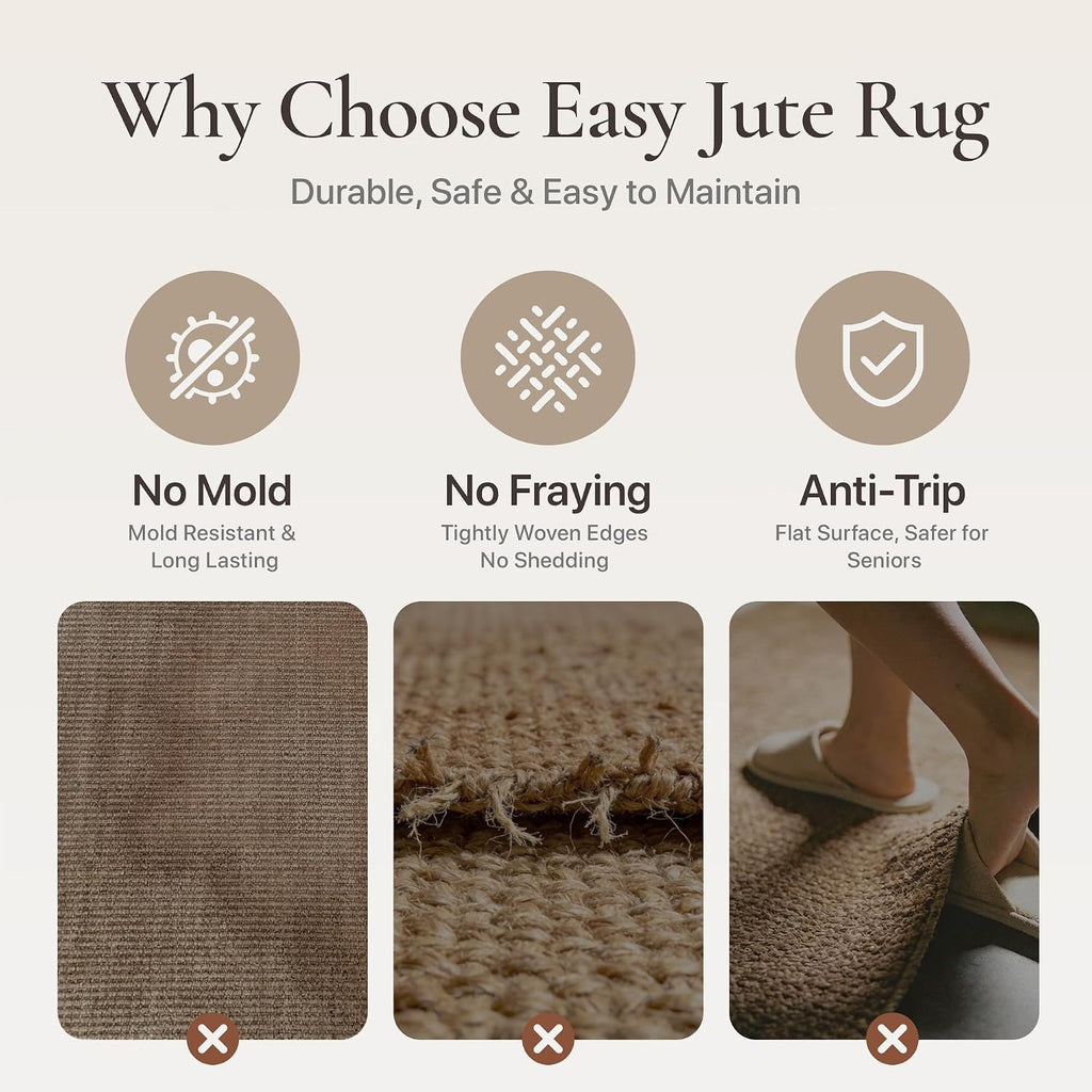 Area Rugs, Washable Outdoor Checkered Non Slip