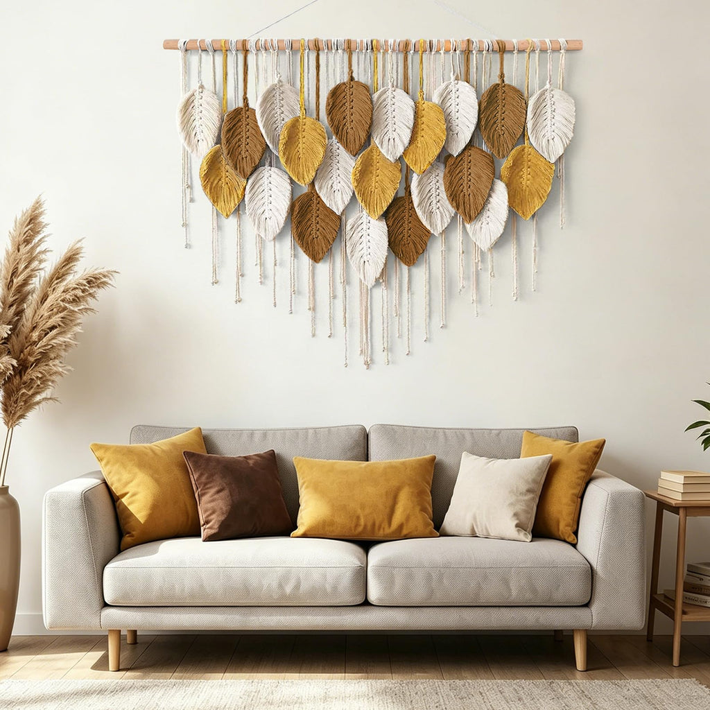 Large Macrame Wall Hanging Boho Home Decor Bohemian Woven Tapestry