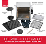 6000 Platinum Series Rotisserie Oven, Digital Display, 12-Pound Capacity, Auto Shutoff, Includes Rotisserie Spit