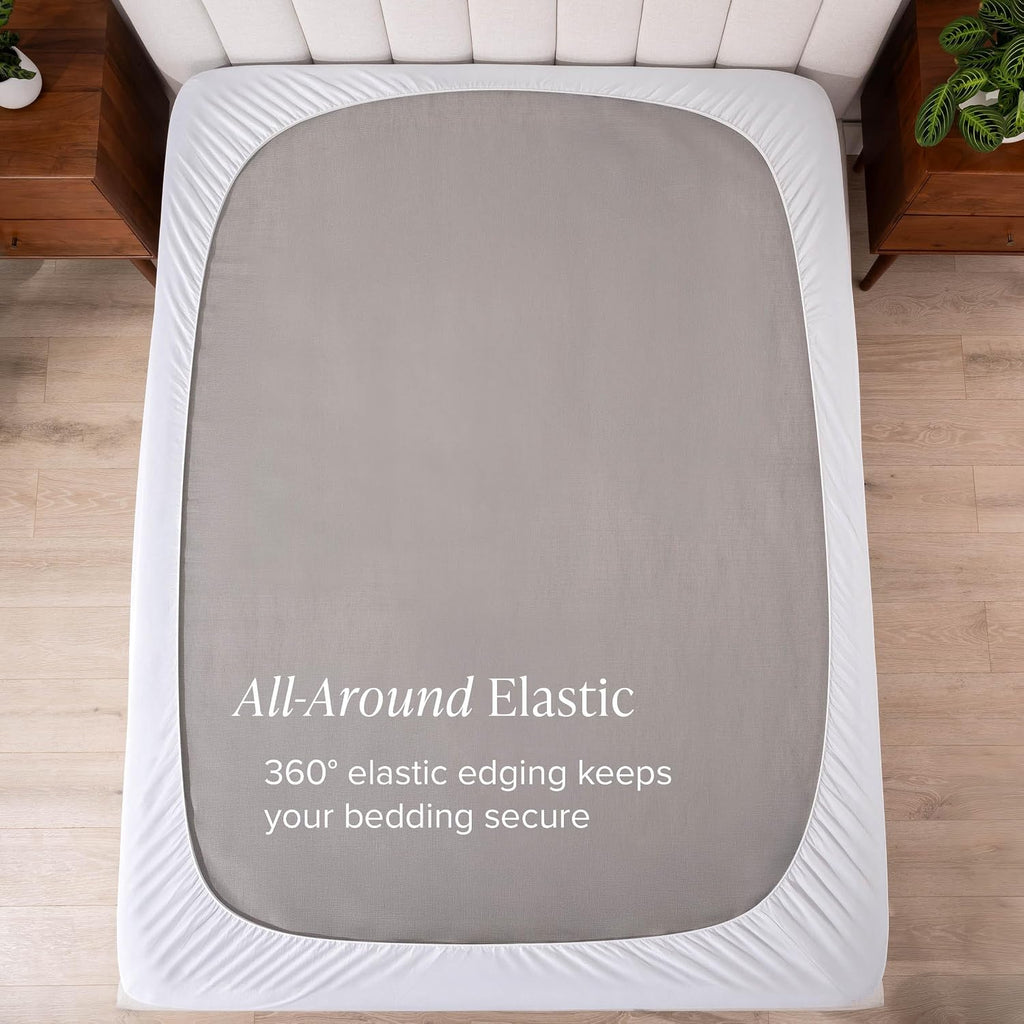 Microplush Reversible Mattress Topper (Full) | Deep Pockets 8 to 24 Inches, Dual Sided All-Season, Pillow Top