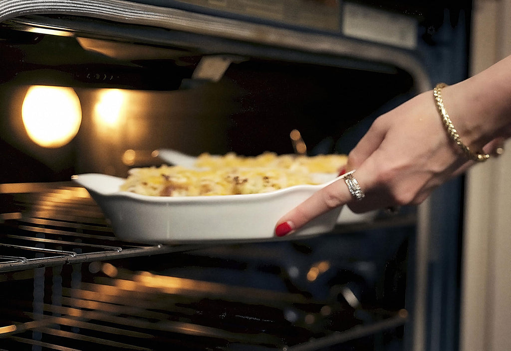 Au Gratin Baking Dishes, Ceramic, by, for Casseroles, Lasagna & Cobblers, Individual Serving, Set of 2, Oven