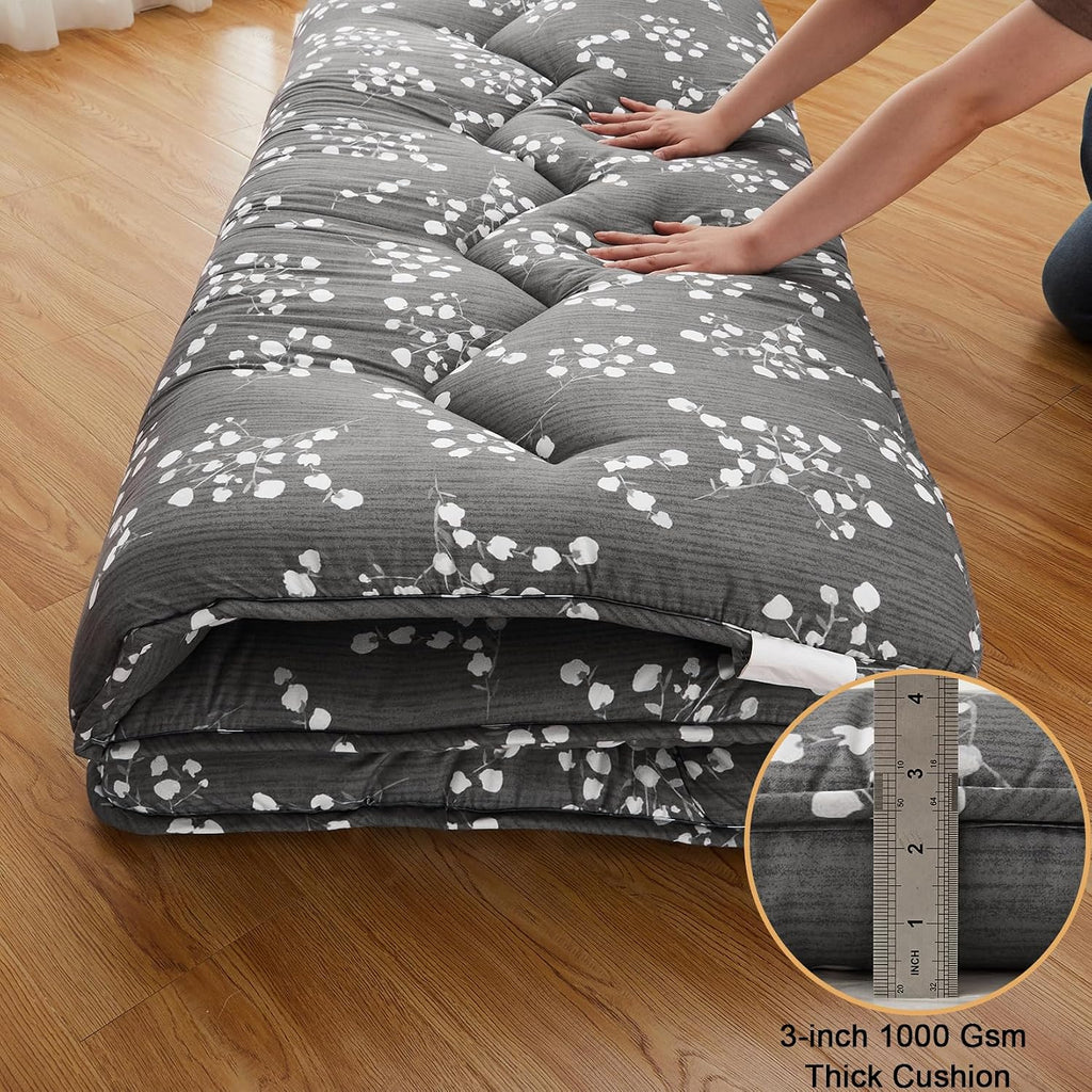 Japanese Floor Futon Mattress Foldable Tatami Futon Sleeping Pad
