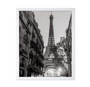 Master Eiffel Tower Poster - Paris Print - Back Alley - City Architecture Artwork - Modern Design - Aesthetic
