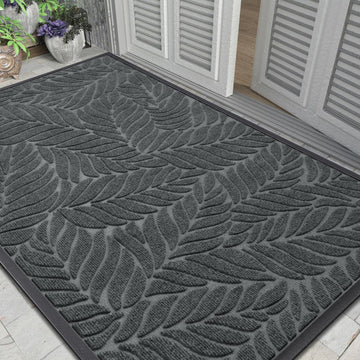 60x36 Large Door Mat Outdoor Indoor, All-Season Waterproof Door Mat Outside Entrance, All-Weather Non-Slip Outside