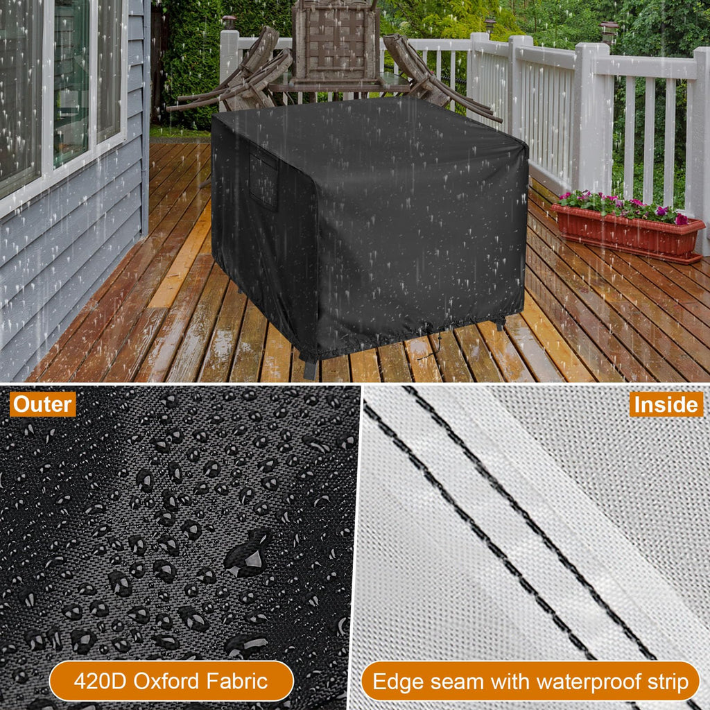 Outdoor Table Cover Square Waterproof 34 inch