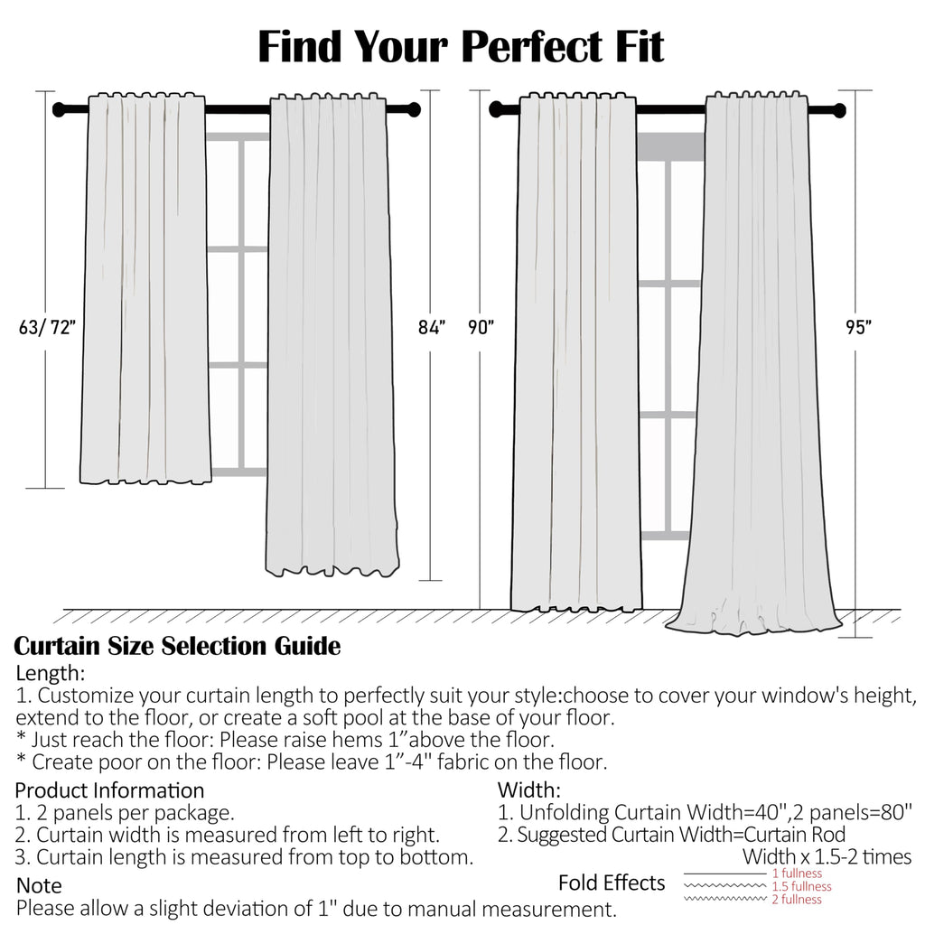 Blue Buffalo Plaid Full Blackout Curtain Panels 84 Inches Length