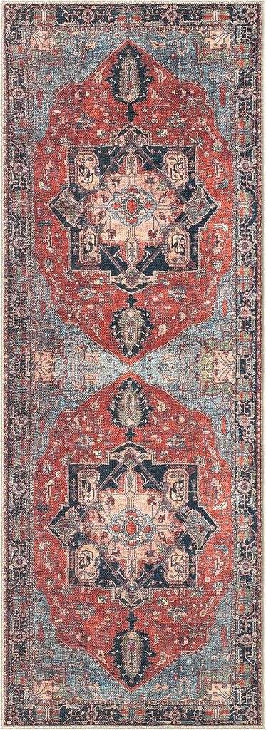 30"x84" Rug - Machine Washable Runner Rug with Non-Slip Backing, Ideal
