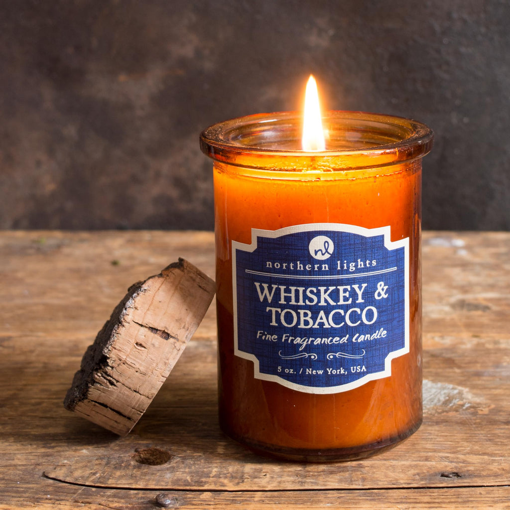 Spirit Jar Candles - Whiskey & Tobacco - 52601