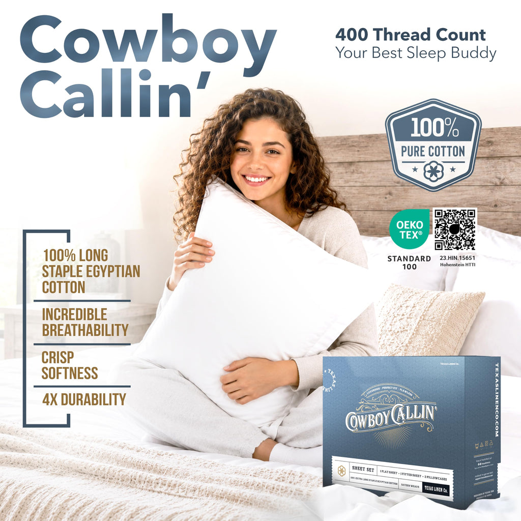 400 Thread Count Split King Sheets Sets for Adjustable Bed
