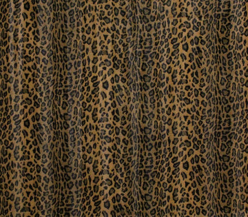 Vinyl Upholstery Leopard Tobacco Fabric Fake Leather / 54" Wide/Sold by the Yard