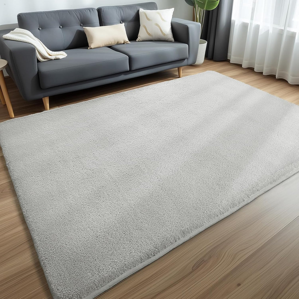 8x10 Area Rugs for Living Room, Soft Large Area Rug Fluffy Rugs for Bedroom，Machine Washable Area Rug Non Slip Carpet