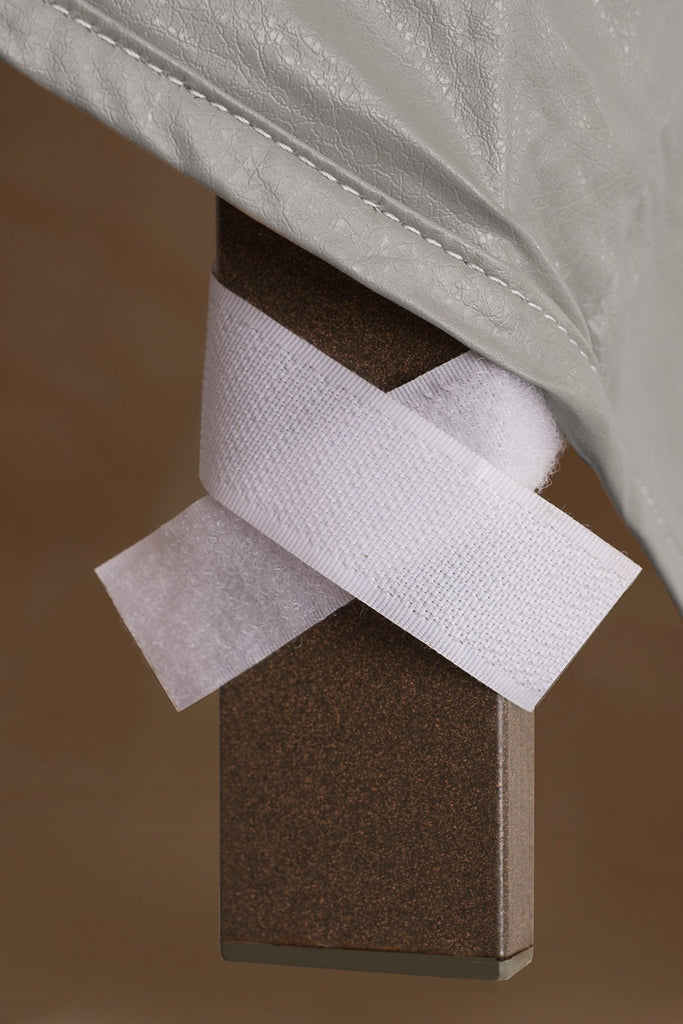 Weatherproof Patio Table and Chair Set Cover, 30 Inch x 36 Inch, Round Table, Gray - 1338