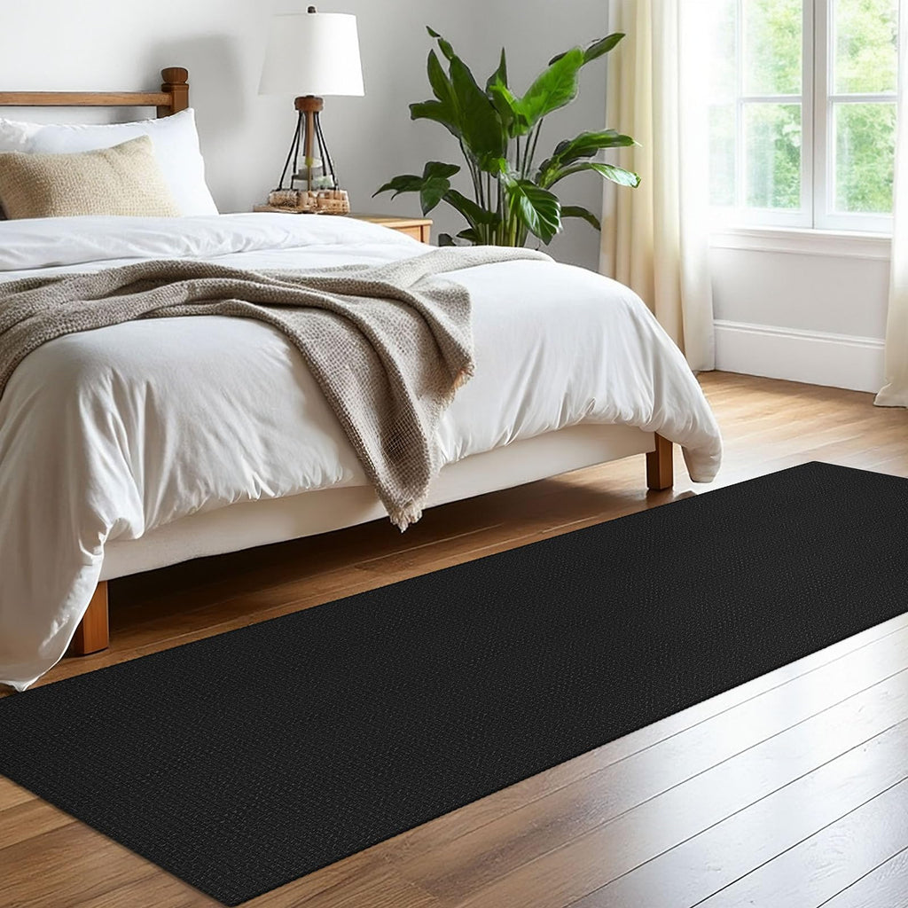 Woven Runner Rug Washable Runners s Cotton Non Slip Rubber Backed Kitchen Runner Braided Indoor Floor Carpet