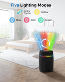 ZQA-5000A Air Purifiers for Home Bedroom to 1600 Ft², H14 True HEPA Room Air Purifiers for Bedroom W