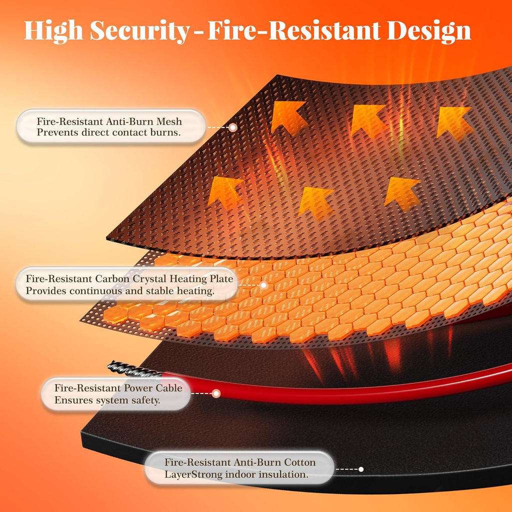 2 Person Infrared Sauna for Home, Smart App Control Home Sauna with WiFi & Bluetooth, Low EMF 1500W/120V LCD Heater