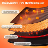 2 Person Infrared Sauna for Home, Smart App Control Home Sauna with WiFi & Bluetooth, Low EMF 1500W/120V LCD Heater