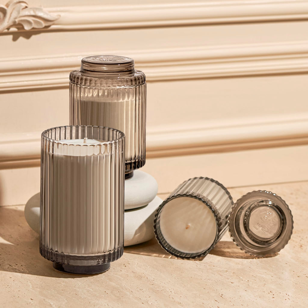 Island Coconut Vanilla Scented Candles, Natural Soy