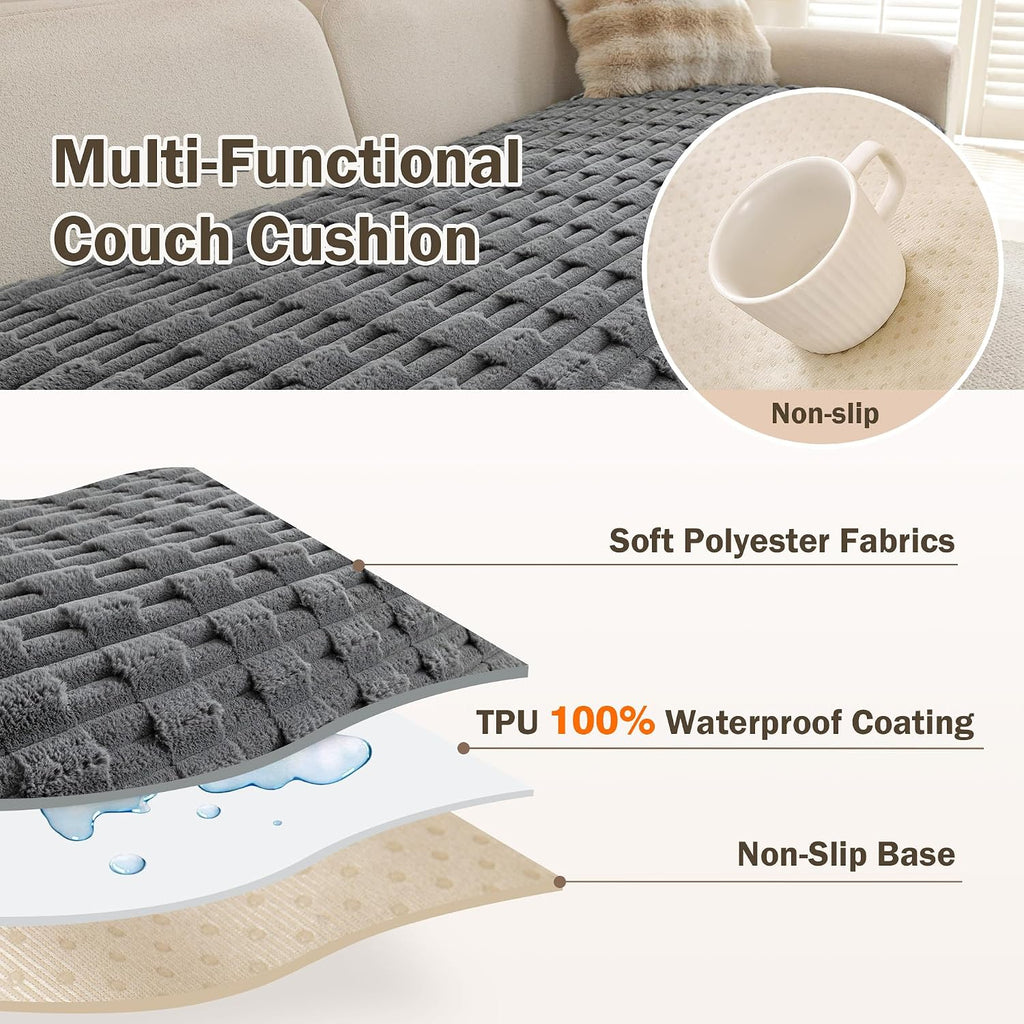 100% Waterproof Chair Cover, Couch Arm Covers for Dogs Washable