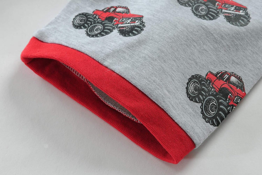 Hand Toddler Boys Pajamas Monster Truck Pjs Kids Dinosaur Short Sets Summer Sleepwear for Boy Jammies