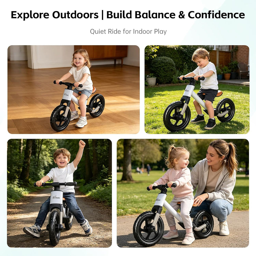 Toddler Balance Bike for 2 to 5 Year Old, Adjustable Seat Training Bike for Boys Girls, No Pedal Training Bike Best