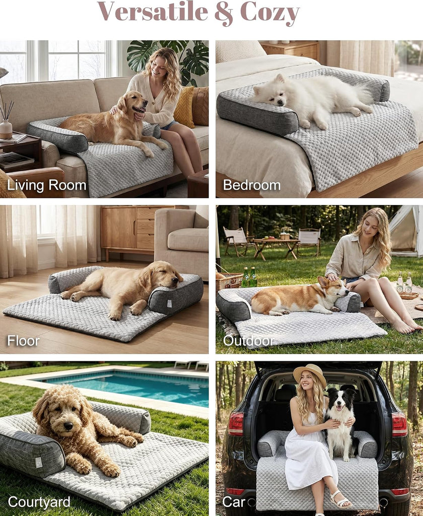 Cooling Dog Bed/Mat for Couch, Medium Size Cooling Mat for Dog