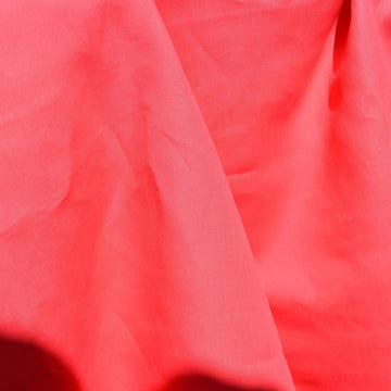 100% Linen Fabric by the Yard | Red Linen Fabric | Midweight Solid Weave 55 Inch Wide | Linen Material for Dresses
