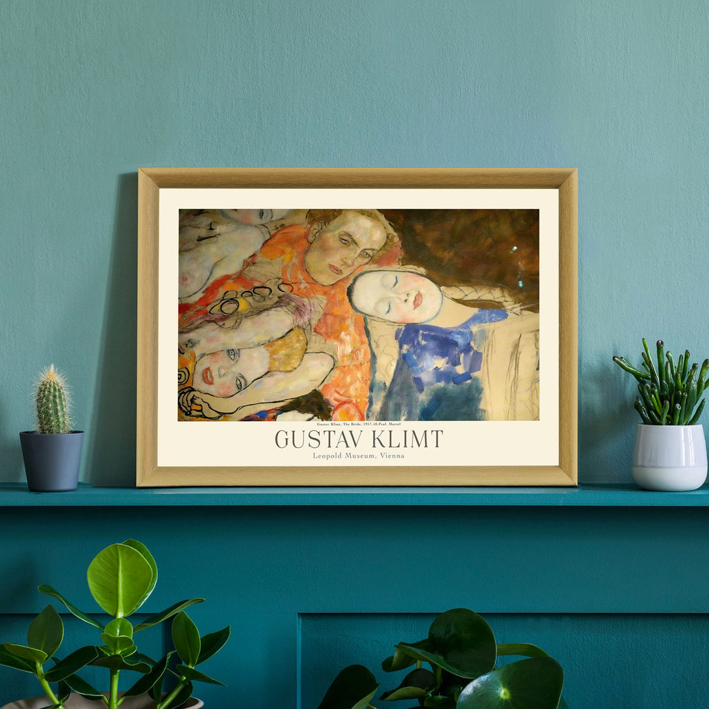 Gustav Klimt Poster Prints, Prints Museum Gallery Exhibition Poster, Paintings, Art Works, Vintage Print, Home Wall