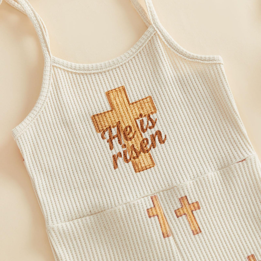 Baby Girls First Birthday Outfit Jumpsuit Spaghetti Straps Embroidered Golf Birthday Hole in One Romper