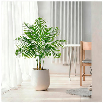 3FT Artificial Palm Tree, Realistic Tropical Fake Plants Indoor