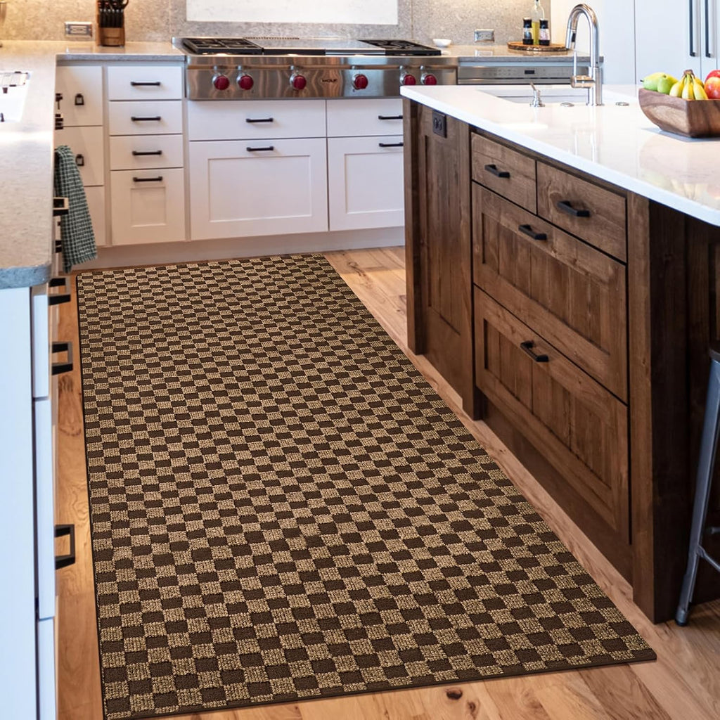 4ft x 8ft Outdoor Runner Rug Waterproof Non-Slip Floor Runner