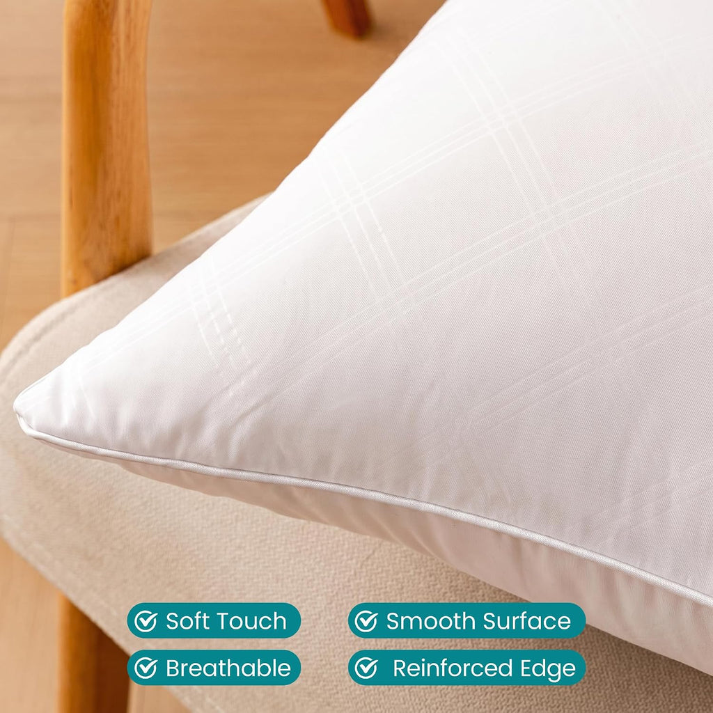 12x20 Lumbar Pillow Inserts, Soft Decorative Couch Cushion - Set of 2