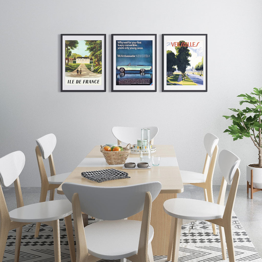 18x24 Picture Frame, Gallery Wall Frames Set of 5, Black